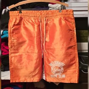 Billionaire Boys Club Orange Shorts
